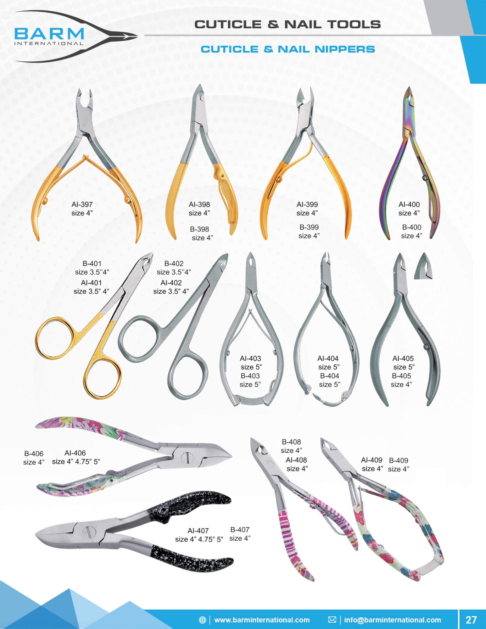 Cuticle & Nail Tools